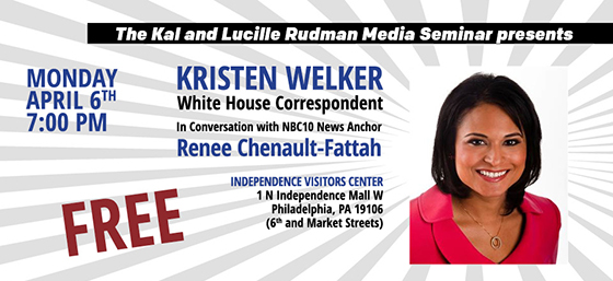 Kristen Welker talk information image