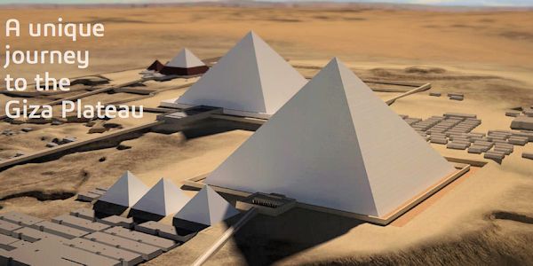 Giza 3D premieres with a virtual reality tour of the pyramids