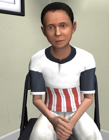 Virtual child witness Julian