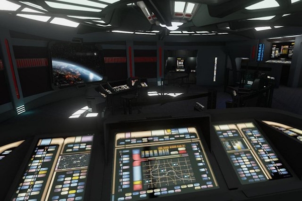 Voyager bridge in Oculus Rift