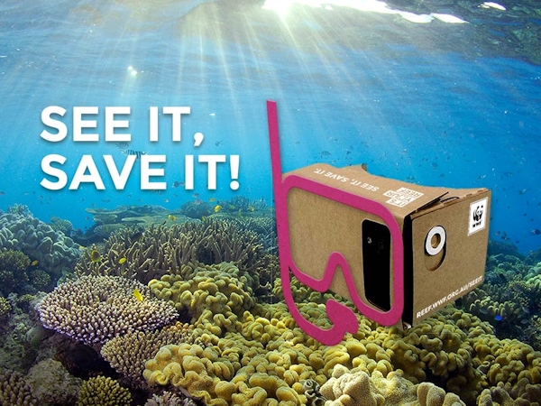 Reef Goggles - "See It, Save It" graphic