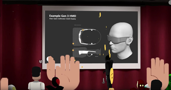 Magic Leap CTO Holz VR presentation (screenshot)