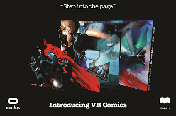 Madefire VR comics graphic