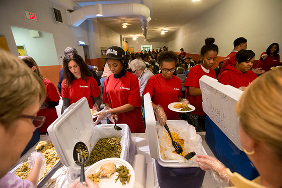 Soup kitchen at Chosen 300