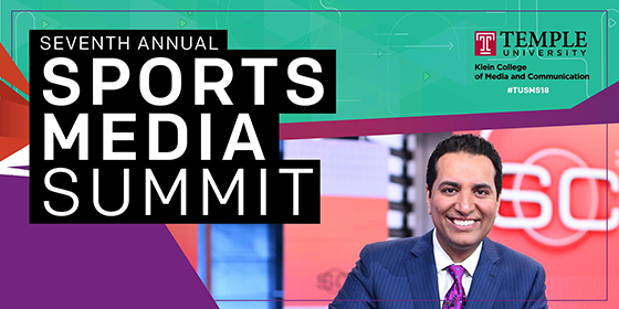 Klein College's 2018 Sports Media Summit Keynote Speaker Kevin Negandhi